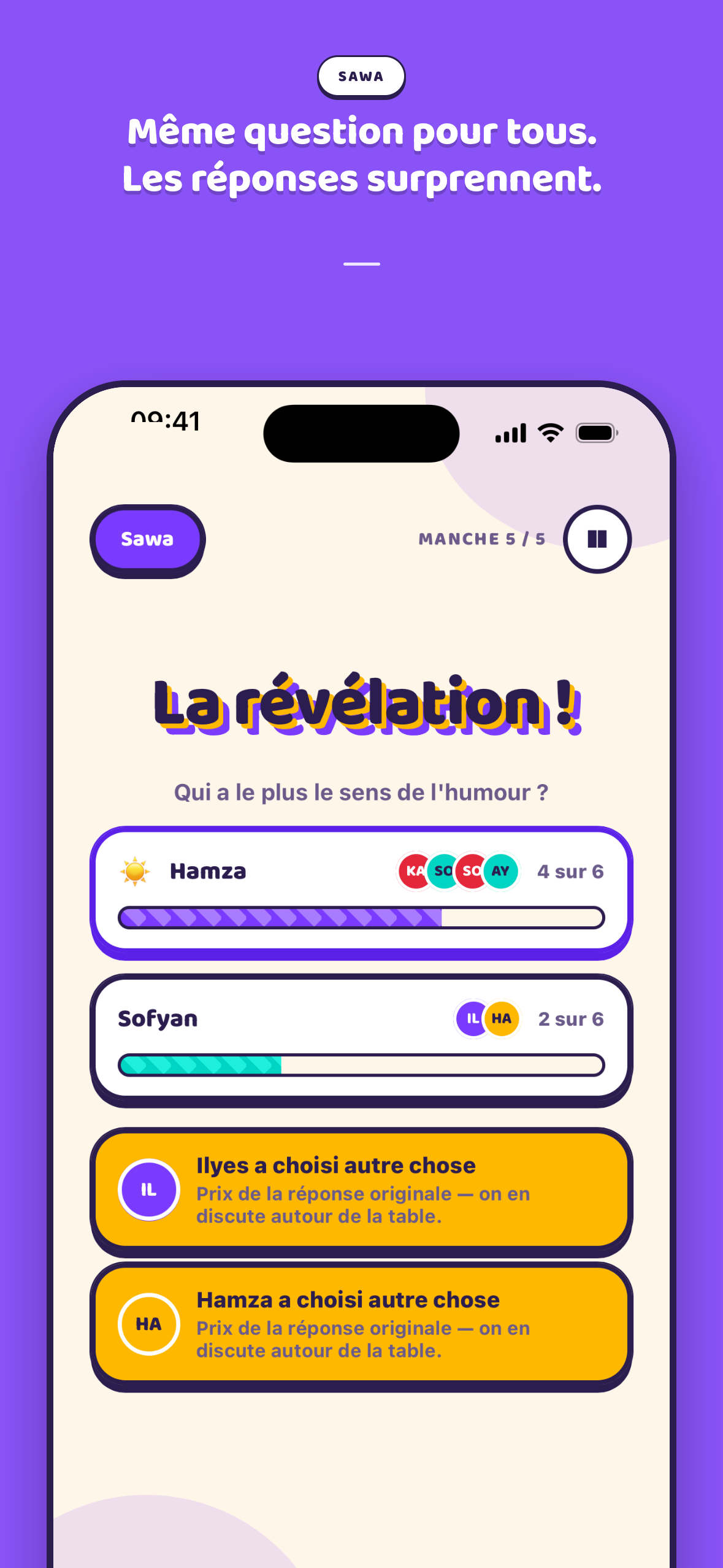 Lamma Time — écran 3/7